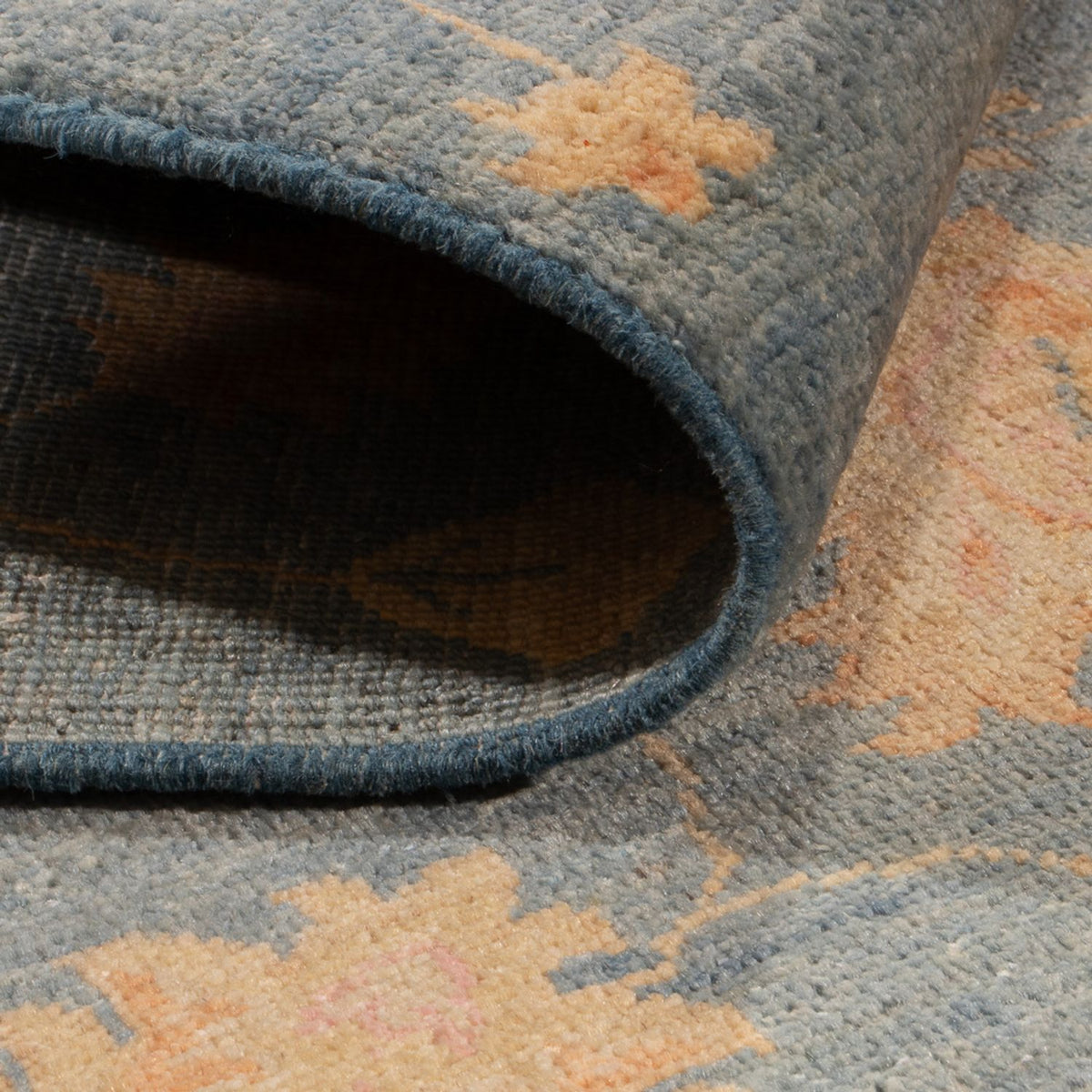 Tapis Ziegler - 148 x 102 cm - bleu