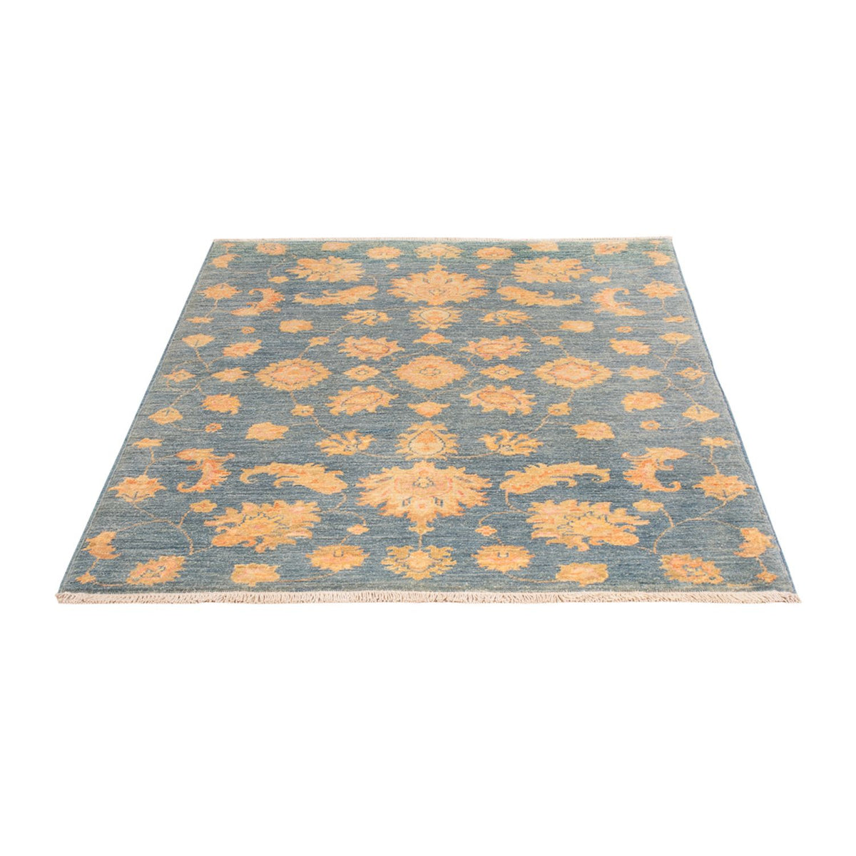 Tapis Ziegler - 148 x 102 cm - bleu