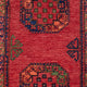 Tapis afghan - 154 x 108 cm - rouge