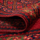 Tapis afghan - 154 x 108 cm - rouge