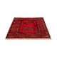 Tapis afghan - 154 x 108 cm - rouge