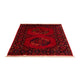 Tapis afghan - 158 x 99 cm - rouge