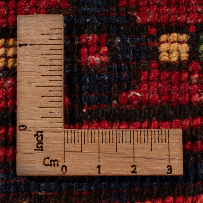 Tapis afghan - 158 x 99 cm - rouge