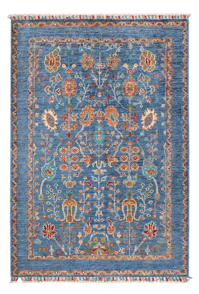 Tapis Ziegler - Ariana - 151 x 103 cm - bleu