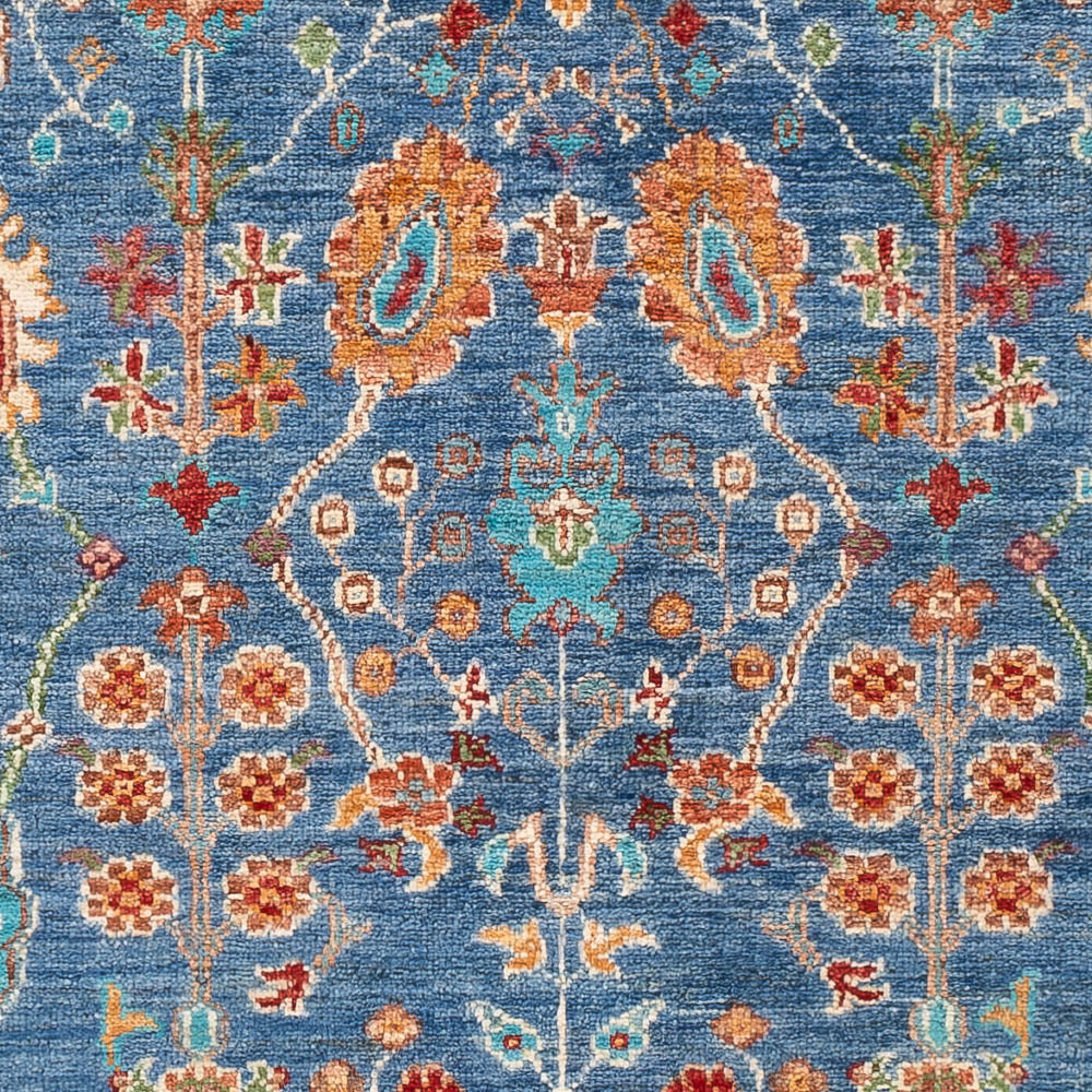 Tapis Ziegler - Ariana - 151 x 103 cm - bleu