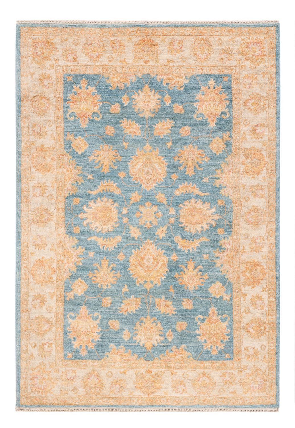 Tapis Ziegler - 143 x 100 cm - bleu