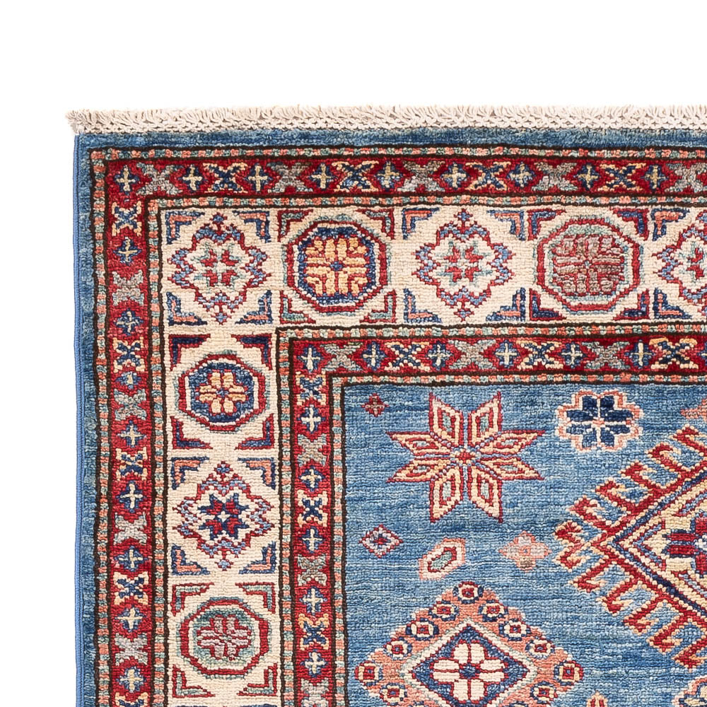 Tapis Ziegler - Kazak - 155 x 99 cm - bleu