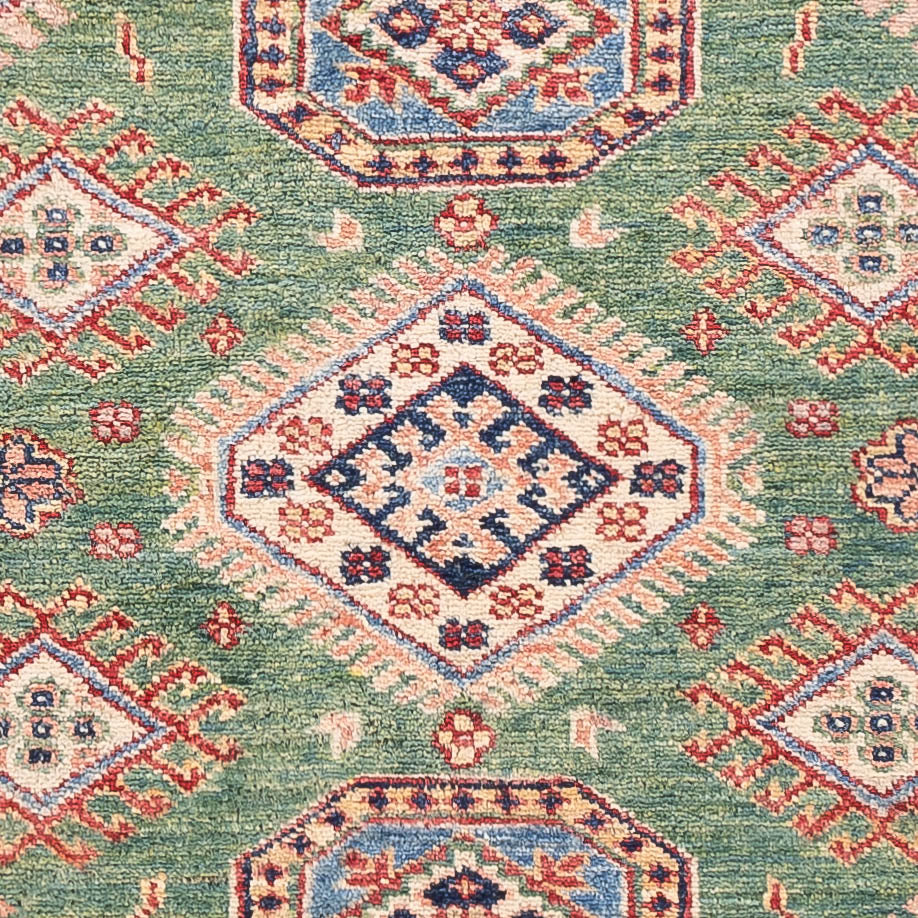 Tapis Ziegler - Kazak - 151 x 105 cm - vert