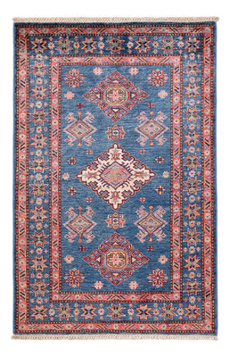 Tapis Ziegler - Kazak - 152 x 99 cm - bleu