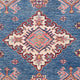 Tapis Ziegler - Kazak - 152 x 99 cm - bleu