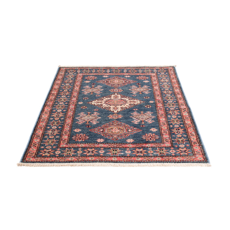 Tapis Ziegler - Kazak - 152 x 99 cm - bleu