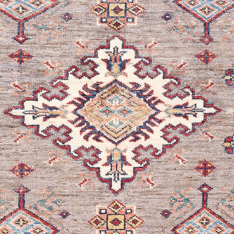 Tapis Ziegler - Kazak - 150 x 97 cm - gris clair