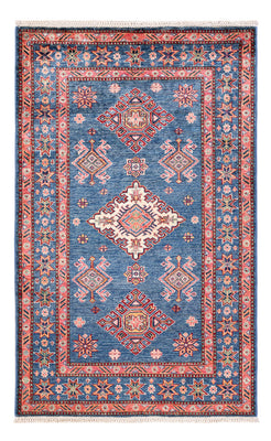 Tapis Ziegler - Kazak - 157 x 98 cm - bleu
