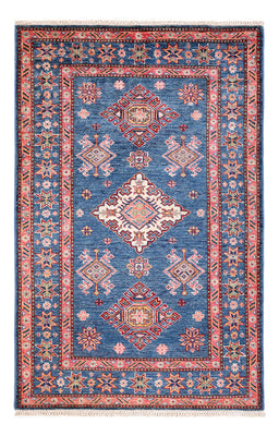 Tapis Ziegler - Kazak - 155 x 101 cm - bleu