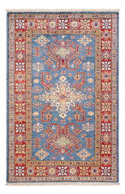 Tapis Ziegler - Kazak - 154 x 99 cm - bleu