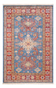 Tapis Ziegler - Kazak - 154 x 99 cm - bleu