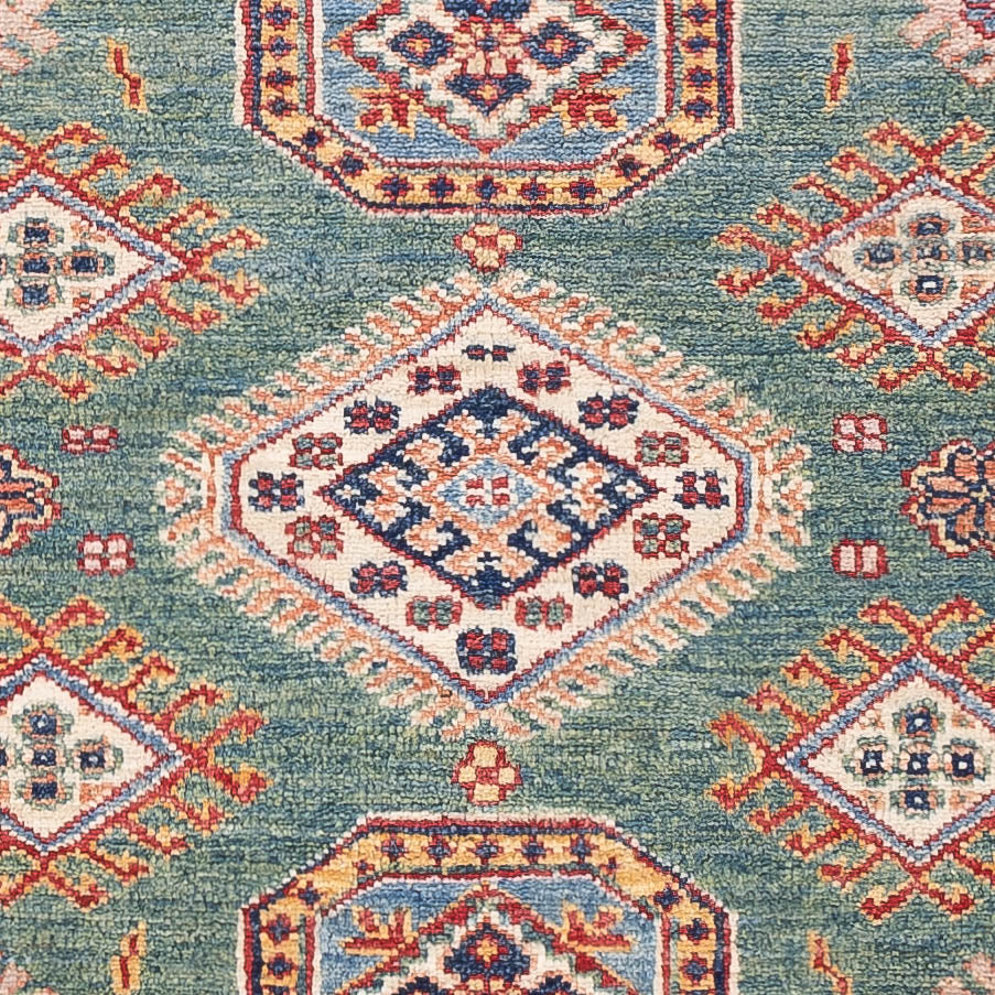 Tapis Ziegler - Kazak - 149 x 100 cm - vert