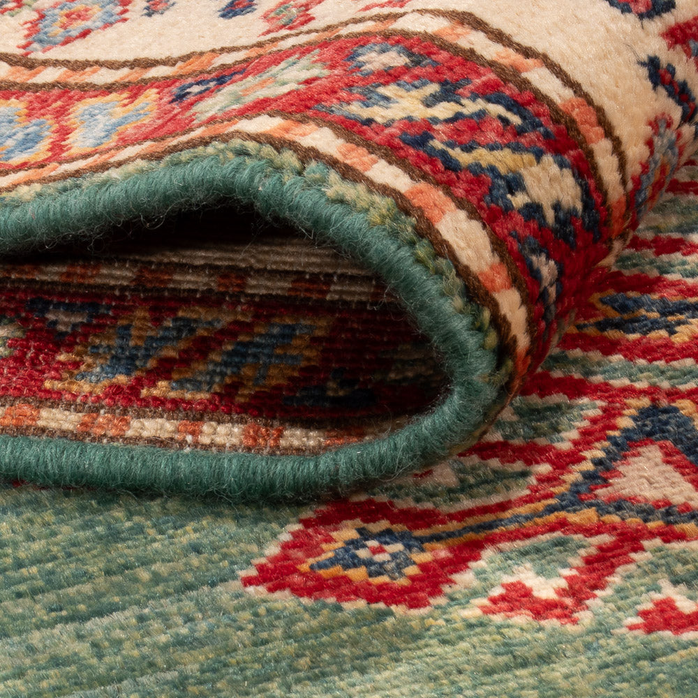 Tapis Ziegler - Kazak - 151 x 100 cm - vert