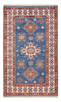 Tapis Ziegler - Kazak - 152 x 95 cm - bleu