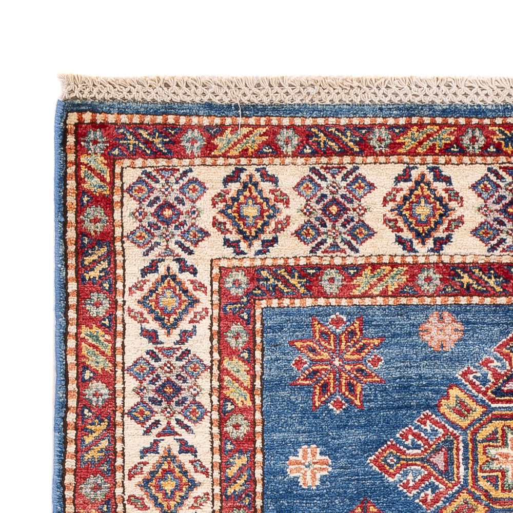 Tapis Ziegler - Kazak - 152 x 95 cm - bleu