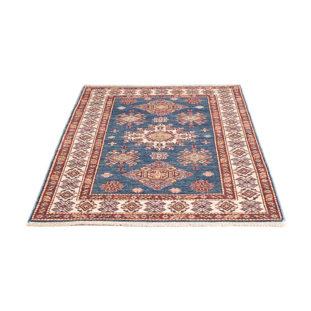 Tapis Ziegler - Kazak - 152 x 95 cm - bleu