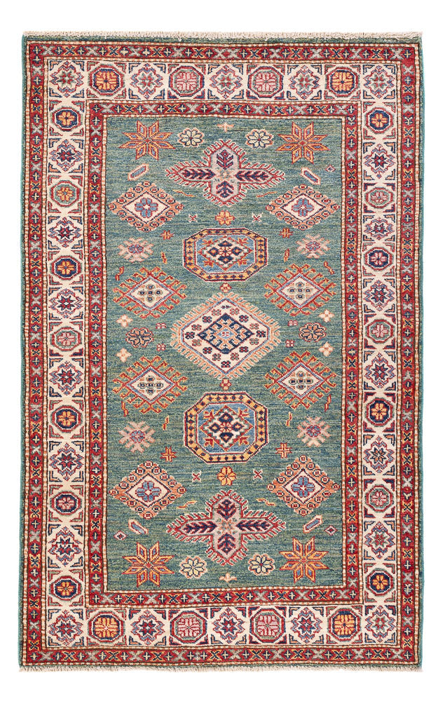 Tapis Ziegler - Kazak - 150 x 98 cm - vert