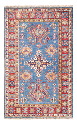 Tapis Ziegler - Kazak - 158 x 100 cm - bleu