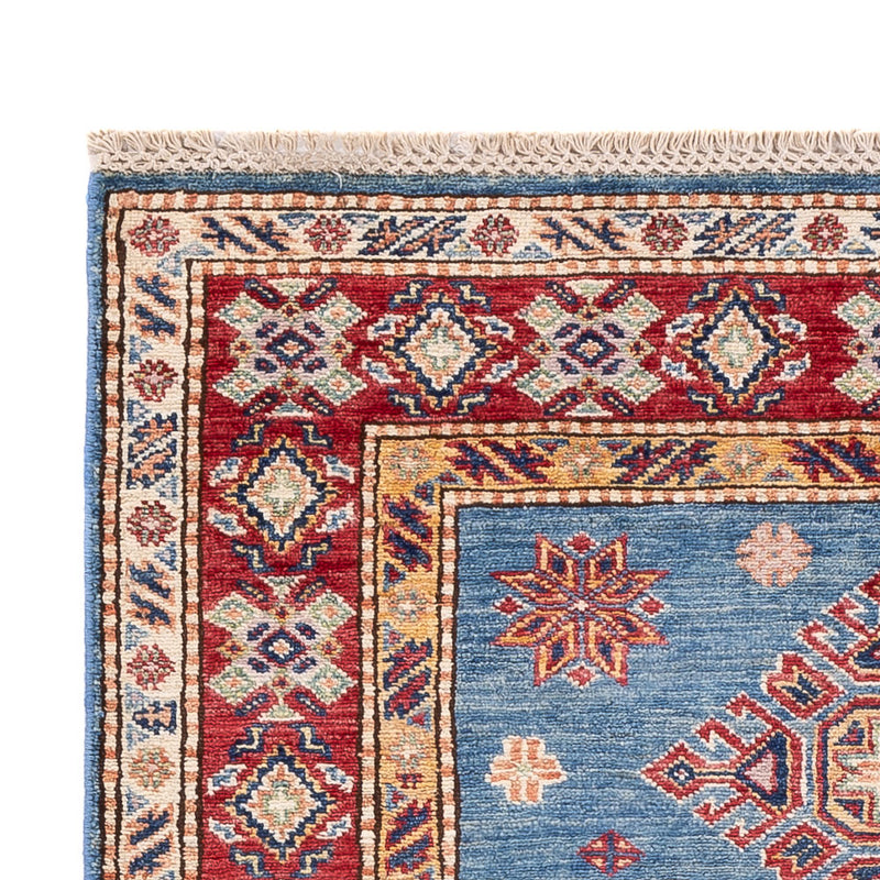 Tapis Ziegler - Kazak - 150 x 95 cm - bleu
