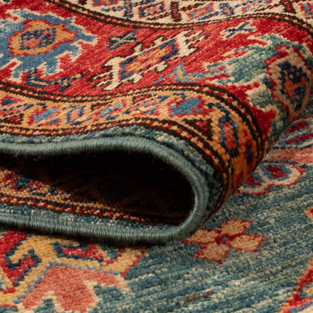 Tapis Ziegler - Kazak - 153 x 100 cm - turquoise