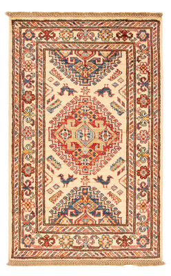 Tapis Ziegler - Kazak - Royal - 93 x 57 cm - beige clair