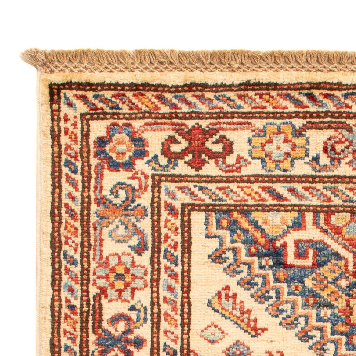 Tapis Ziegler - Kazak - Royal - 93 x 57 cm - beige clair