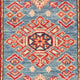 Tapis Ziegler - Kazak - Royal - 92 x 62 cm - bleu clair