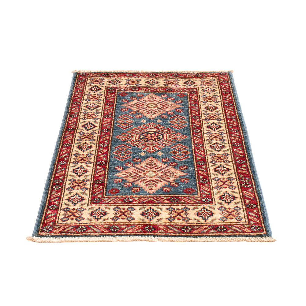 Tapis Ziegler - Kazak - Royal - 93 x 63 cm - bleu clair