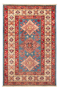 Tapis Ziegler - Kazak - Royal - 92 x 62 cm - bleu