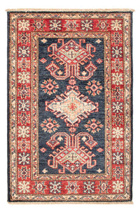 Tapis Ziegler - Kazak - Royal - 91 x 61 cm - bleu pétrole