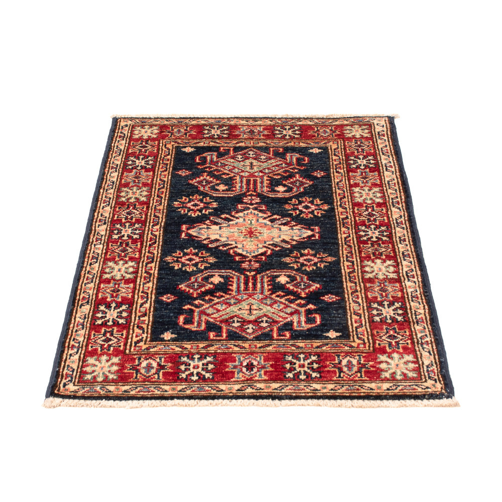Tapis Ziegler - Kazak - Royal - 91 x 61 cm - bleu pétrole
