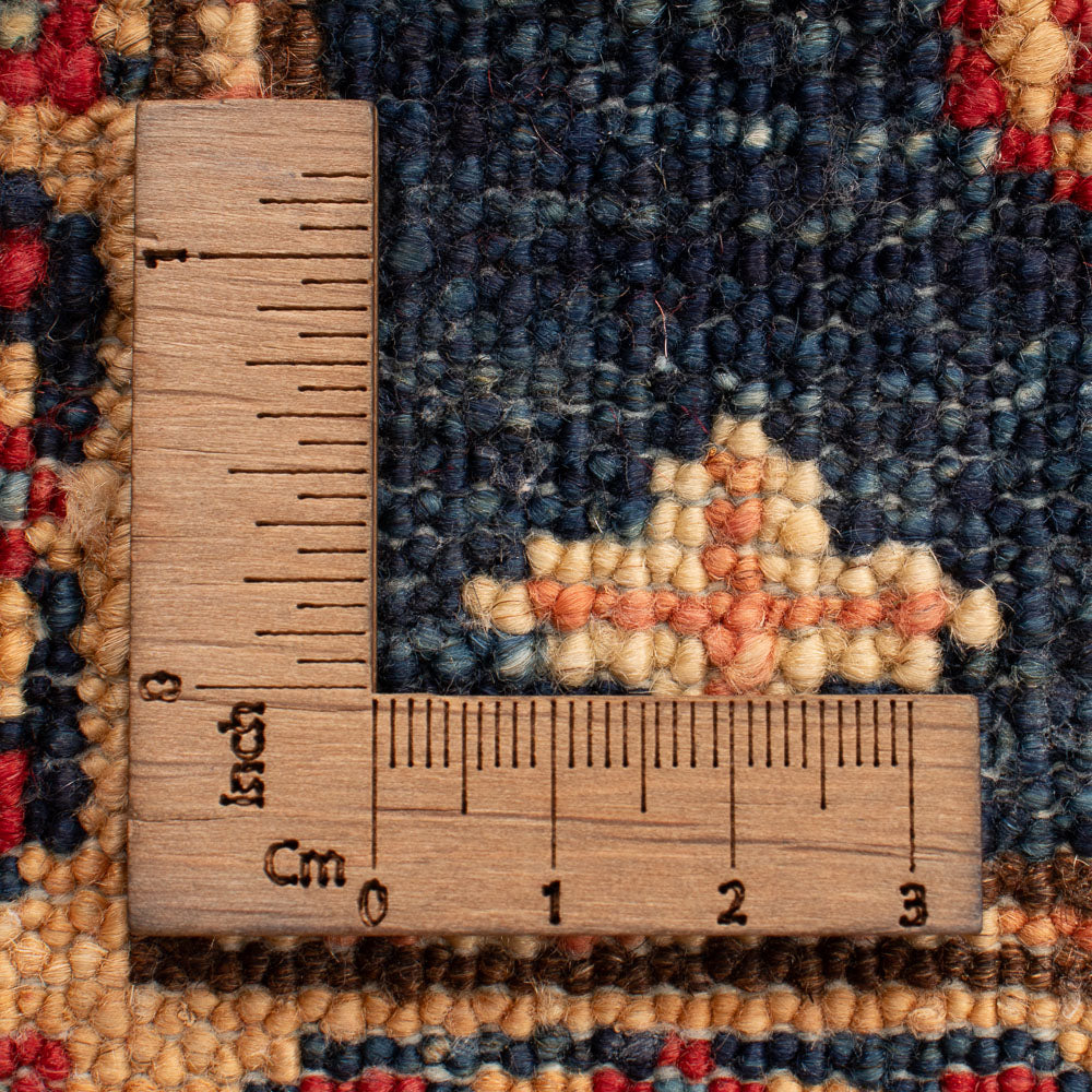 Tapis Ziegler - Kazak - Royal - 92 x 59 cm - bleu pétrole