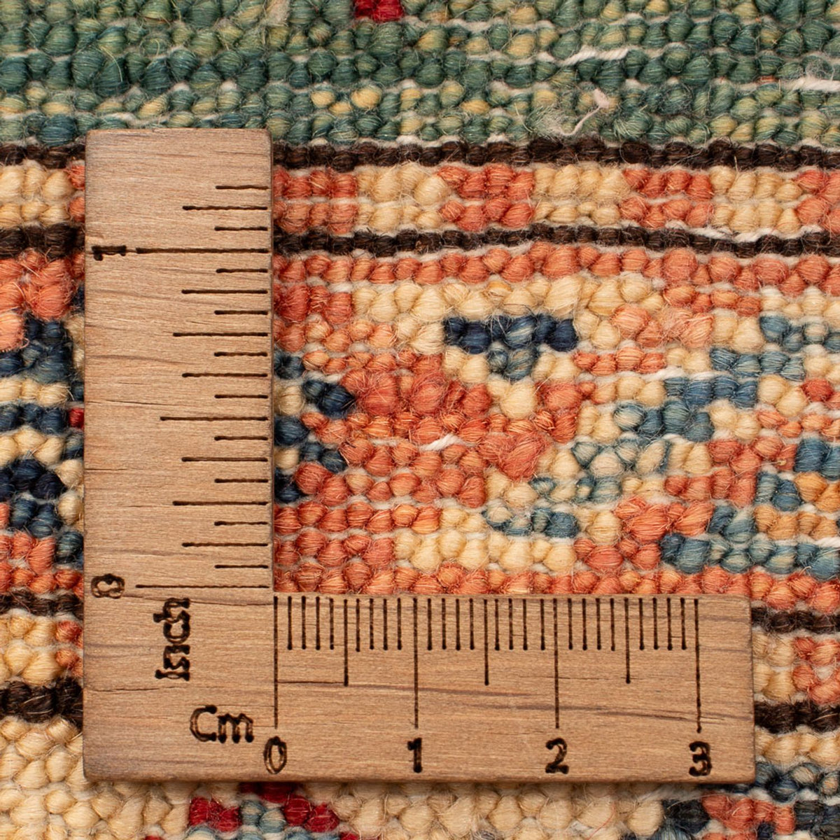 Tapis Ziegler - Kazak - Royal - 89 x 61 cm - vert