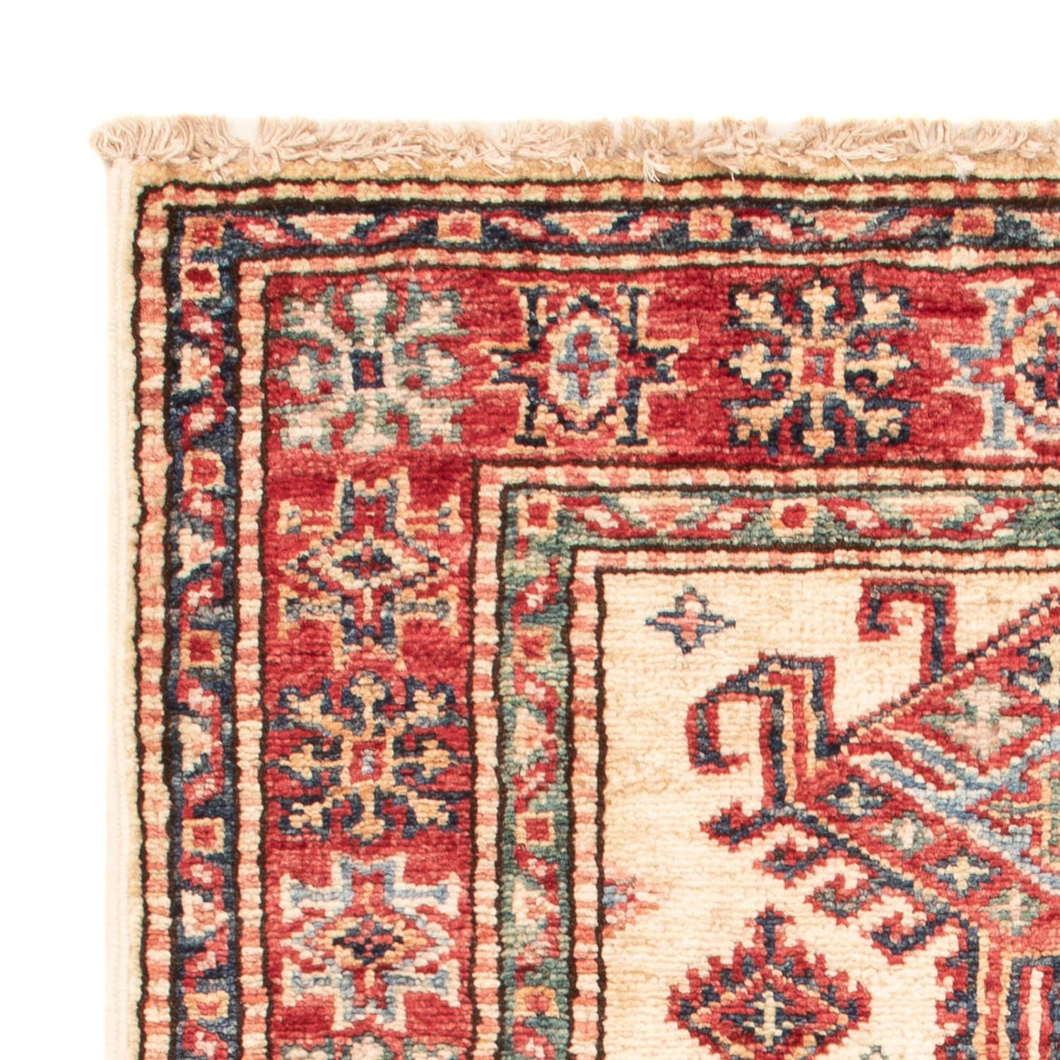 Tapis Ziegler - Kazak - Royal - 88 x 60 cm - beige clair