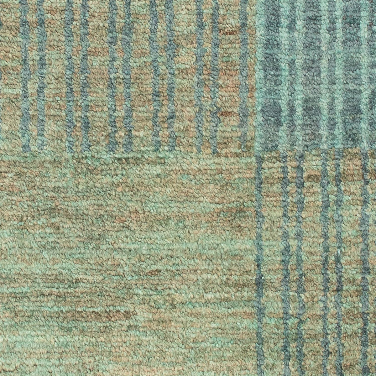 Tapis Ziegler - Moderne - 90 x 64 cm - bleu