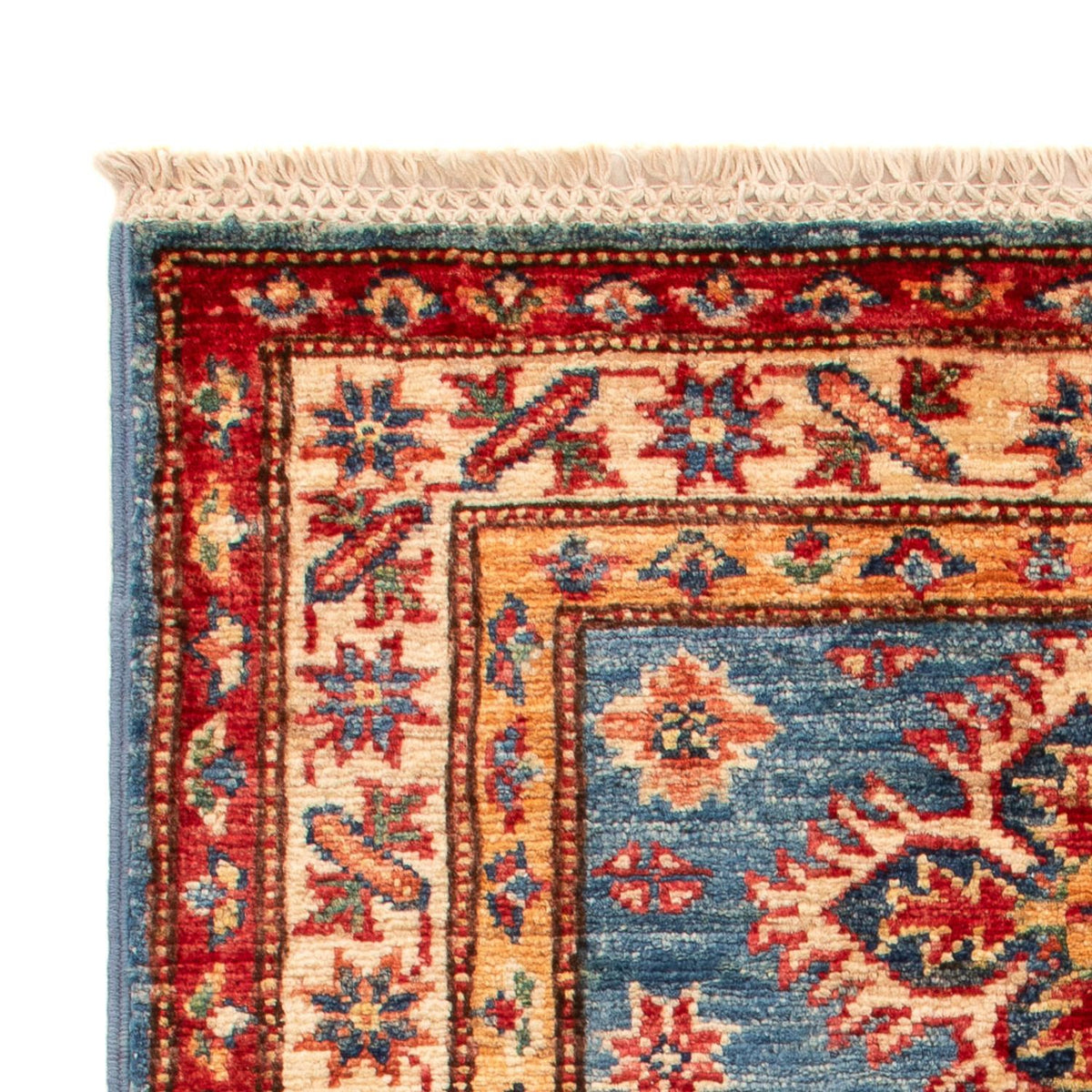 Tapis Ziegler - Kazak - Royal - 94 x 60 cm - bleu