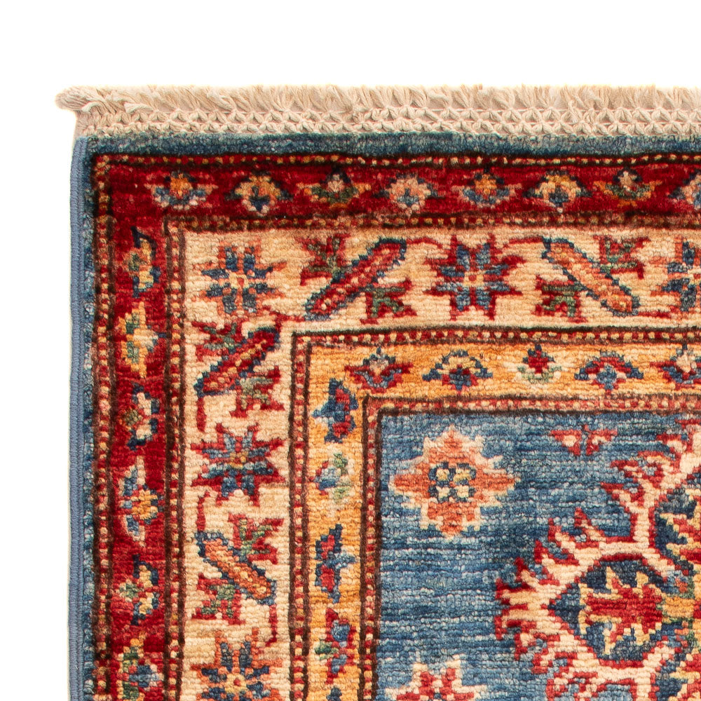 Tapis Ziegler - Kazak - Royal - 94 x 58 cm - bleu