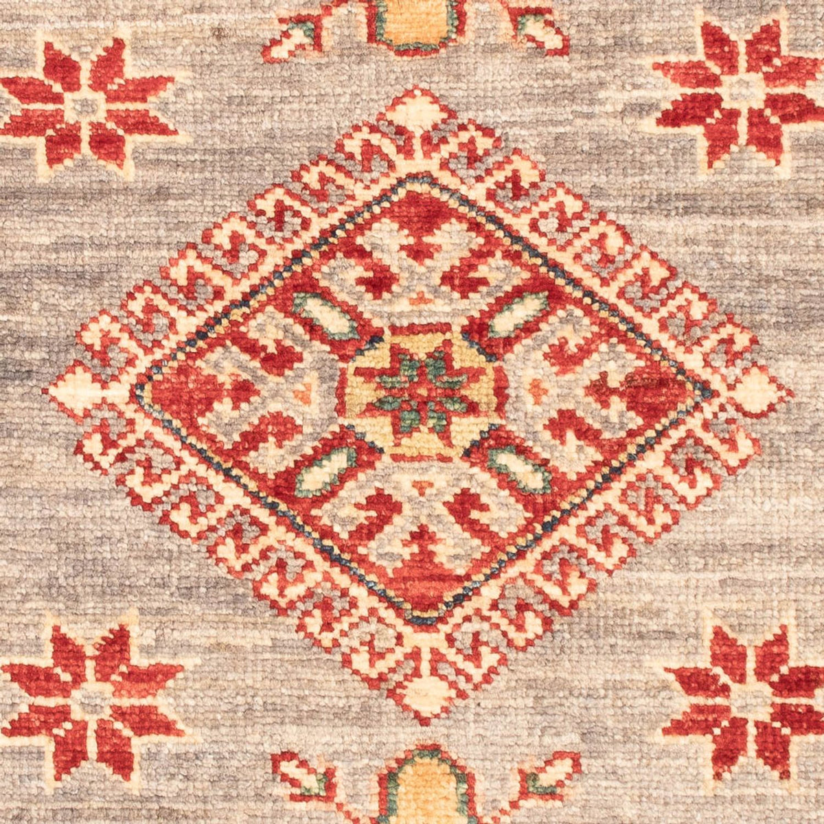 Tapis Ziegler - Kazak - Royal - 92 x 61 cm - gris clair