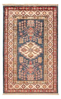 Tapis Ziegler - Kazak - Royal - 95 x 58 cm - bleu pétrole