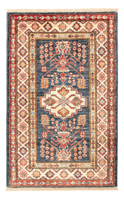 Tapis Ziegler - Kazak - Royal - 95 x 60 cm - bleu pétrole