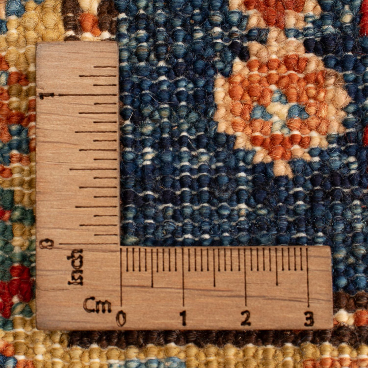 Tapis Ziegler - Kazak - Royal - 95 x 62 cm - bleu pétrole