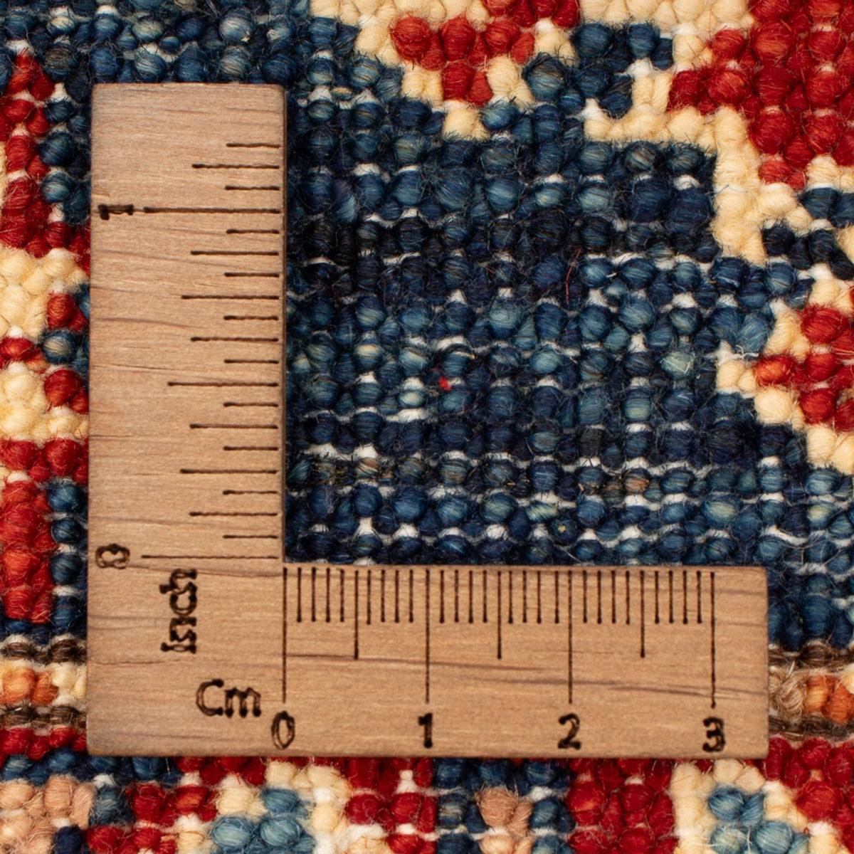 Tapis Ziegler - Kazak - Royal - 90 x 60 cm - bleu pétrole