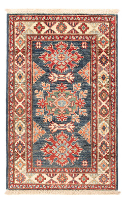 Tapis Ziegler - Kazak - Royal - 91 x 58 cm - bleu pétrole