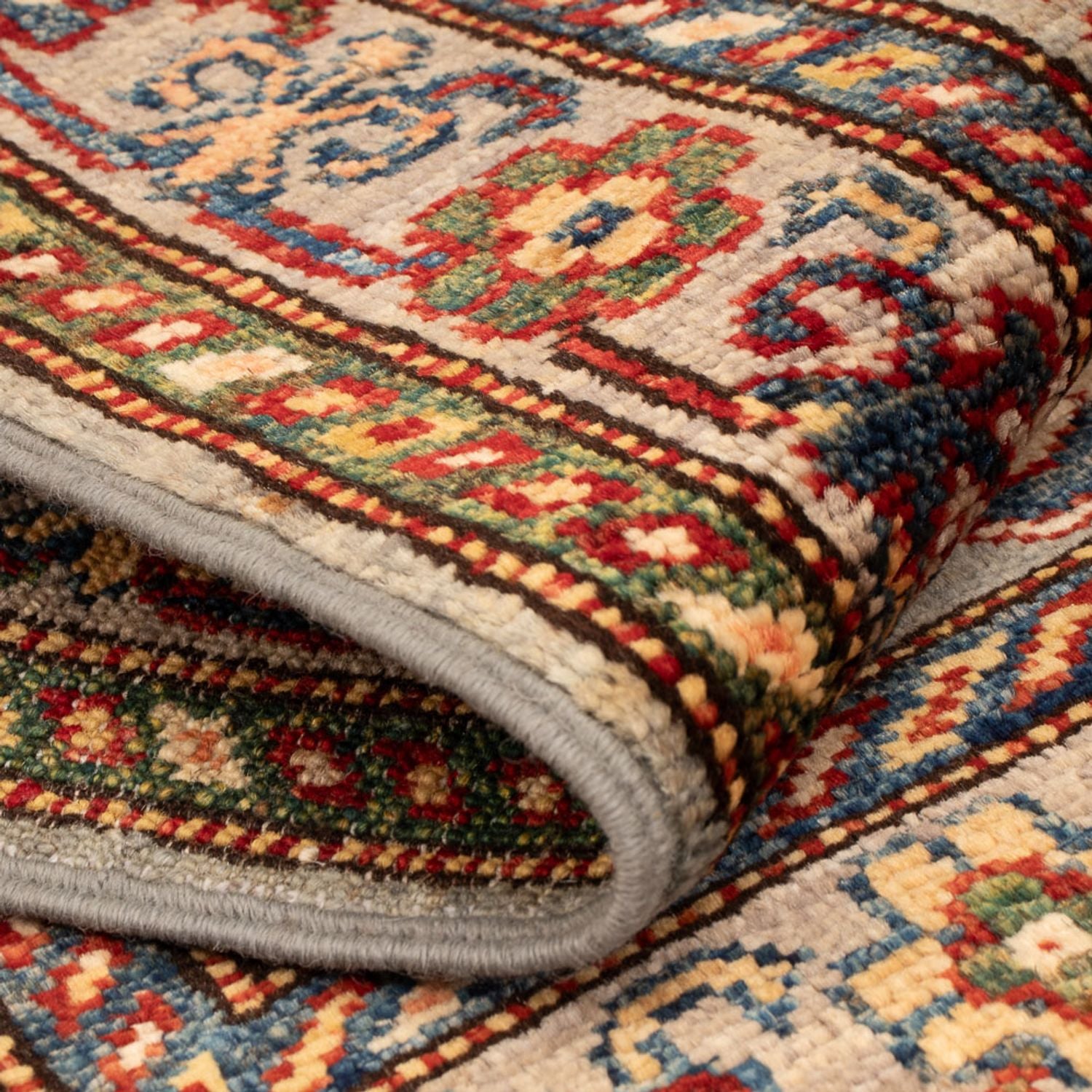 Tapis Ziegler - Kazak - Royal - 89 x 60 cm - vert clair