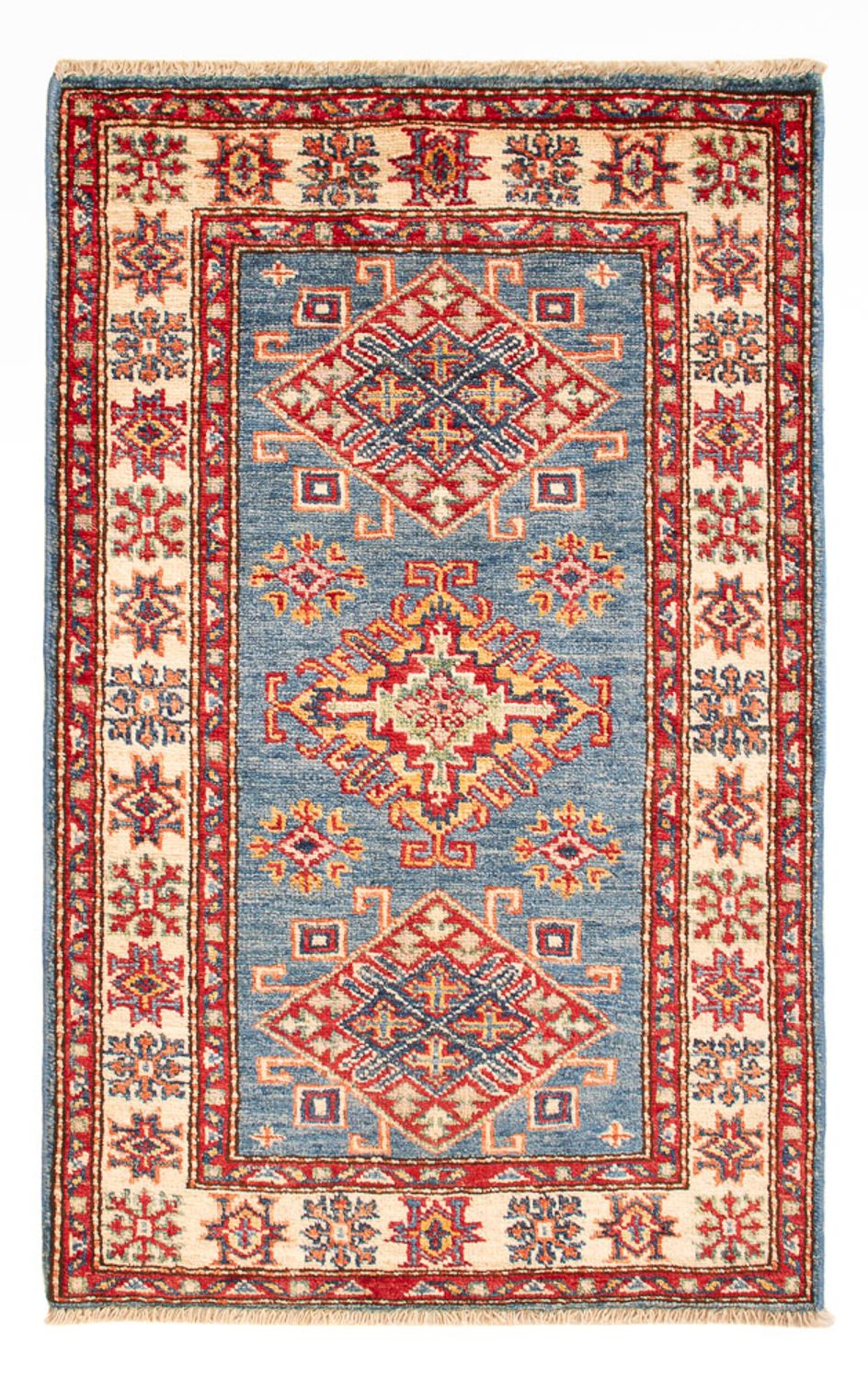Tapis Ziegler - Kazak - Royal - 99 x 62 cm - bleu